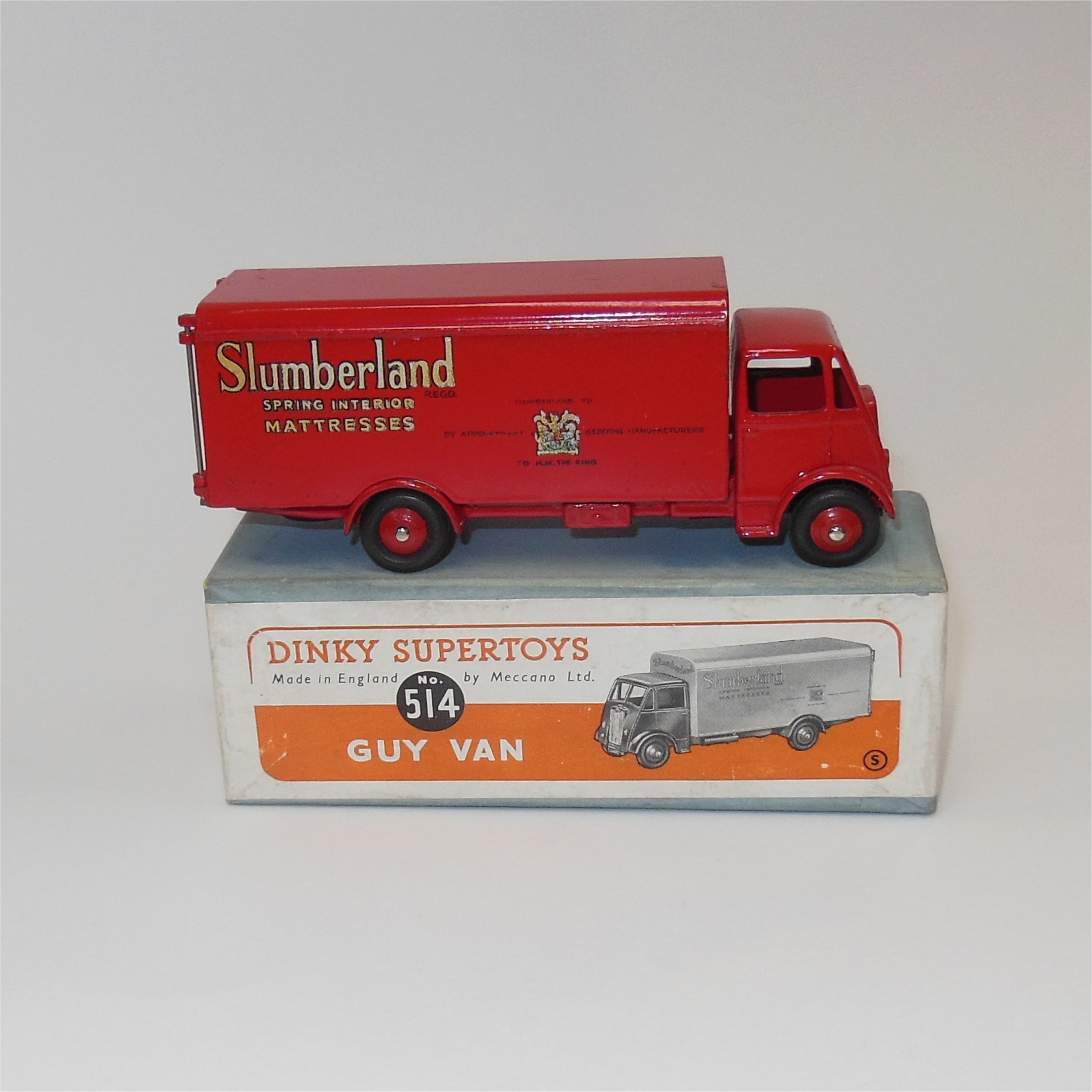 Truck Guy Van Slumberland DINKY TOYS 1:43 DIECAST MODEL CAR MB204 
