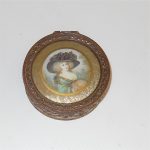 French Jewel Box with Miniature Painting
