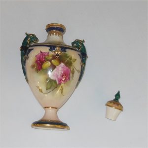 Royal Worcester Urn Roses Design