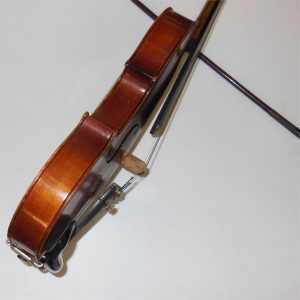 Czech Violin and Bow c1930 - Image 5