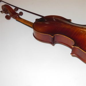 Czech Violin and Bow c1930 - Image 2