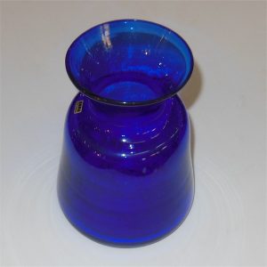 Boda Sweden Eric Hoglund Cobalt Blue Art Vase - Image 5