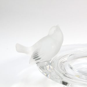 Lalique Two Sparrow Bowl