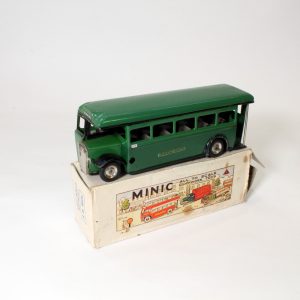 Minic Dorking Bus circa. 1950s