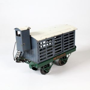 French Hornby Meccano Cattle Wagon "Nord" c1930