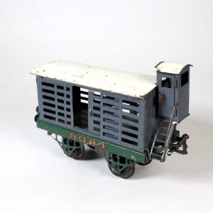 French Hornby Meccano Cattle Wagon "Nord" c1930