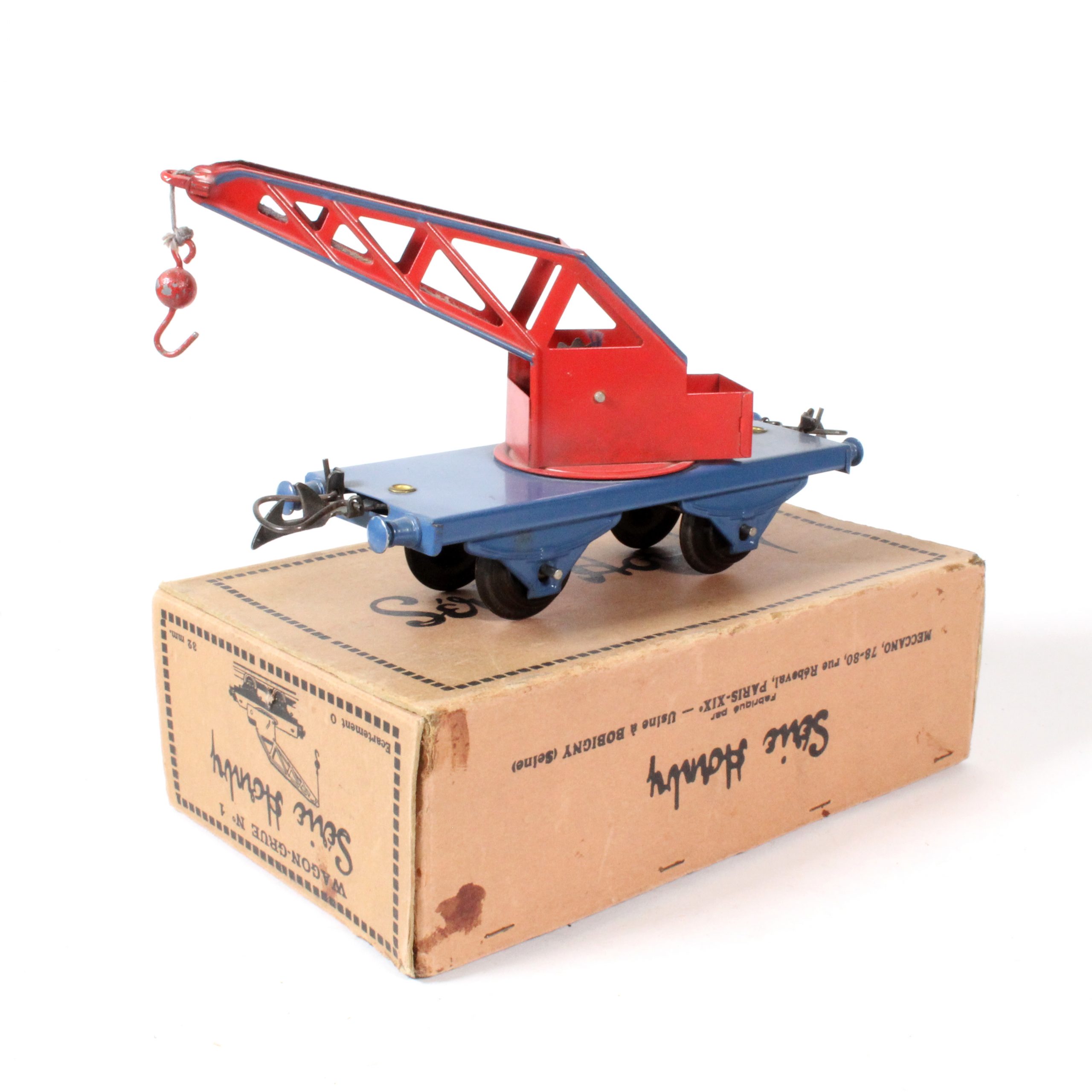 meccano crane truck