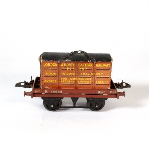 Hornby Maccano O-Gauge Flat Truck and Container circa. 1950s