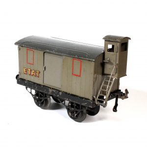 French Hornby Meccano Goods Wagon ETAT c1929 O Gauge