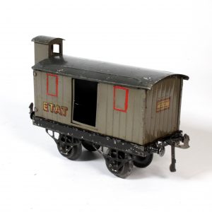 French Hornby Meccano Goods Wagon ETAT c1929 O Gauge