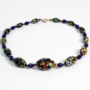 Czech 1930s Multicoloured Glass Beads