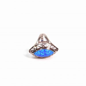 Silver Opalite Ring 3ct