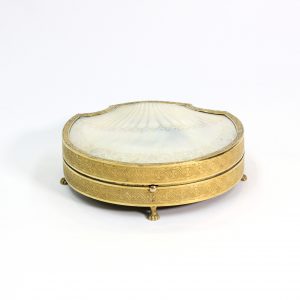 Gilt Bronze and mother of pearl Necessaire