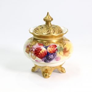 Royal Worcester Fruit Pot-Pourri Miss M.Miller