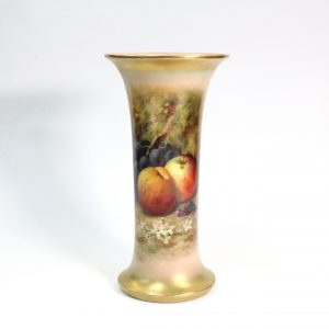 Royal Worcester Hand-painted Vase Signed William Ricketts Royal Academy Artist 1924