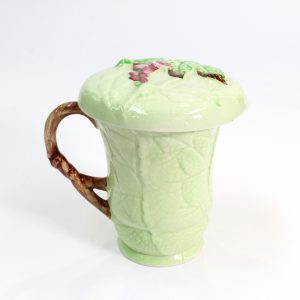 Carlton Ware Green "Fox Glove Chocolate Mug"