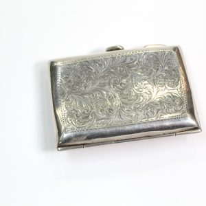 Cigarette Case with Sterling Sliver Birmingham 1916