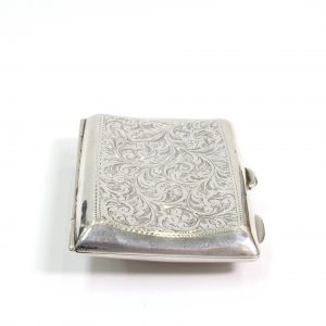 Cigarette Case with Sterling Sliver Birmingham 1916