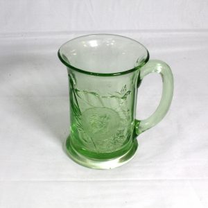 Green Glass Silver Jubilee - Royalty Mug