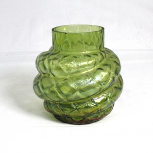 Green Glass Vase