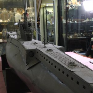 H.M.S. Thule EX-325 Submarine Hand built (2meters)