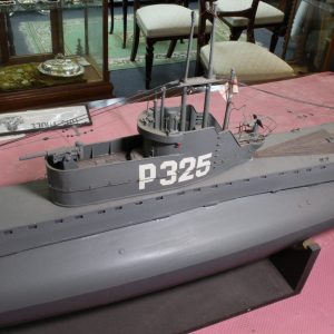 H.M.S. Thule EX-325 Submarine Hand built (2meters)