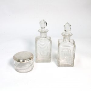 Rare WMF Dressing Table Mirror Toilet Bottles