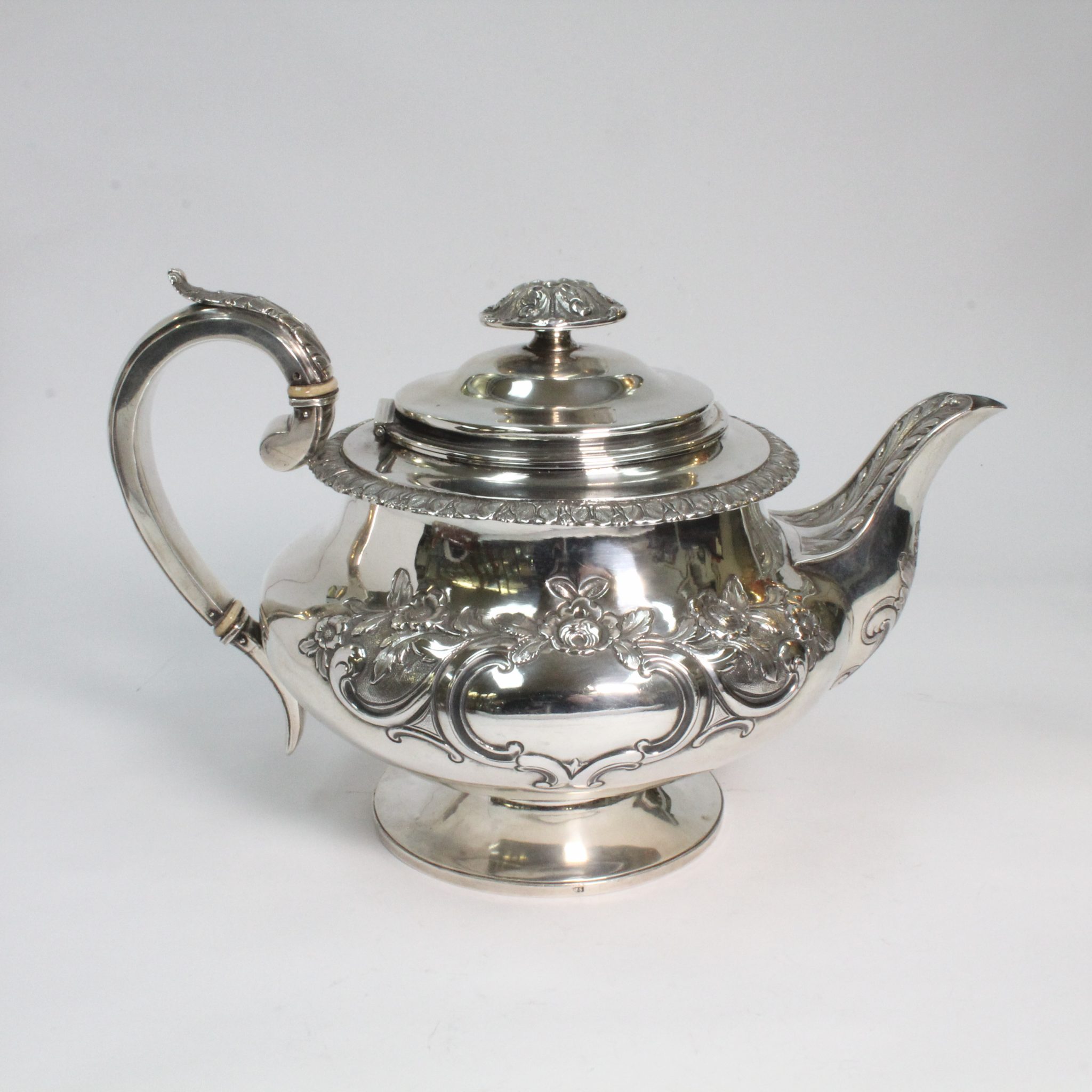 Sterling Silver Teapot Camberwell Antique Centre