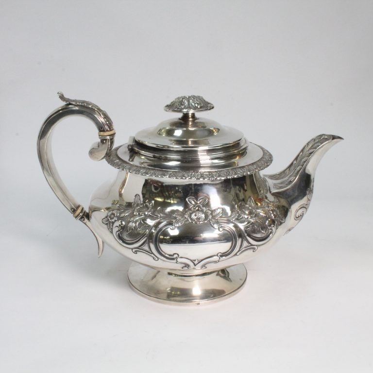 Sterling Silver Teapot Camberwell Antique Centre