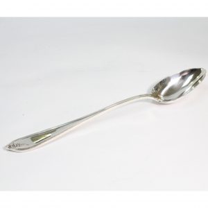 Large Silver Plated Serving Spoon 1900