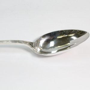 Large Silver Plated Serving Spoon 1900