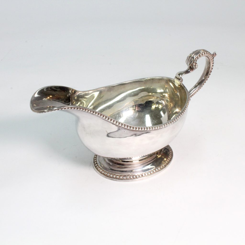 Sterling Silver Gravy Jug 1968 Camberwell Antique Centre