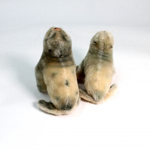 Pair of Steiff Seals