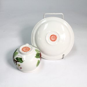 Portmerion Ceramic Cup and Saucer "Apple"
