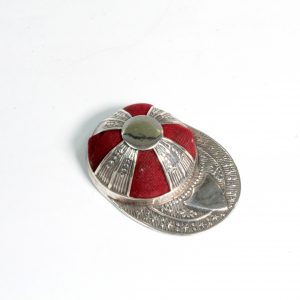 Sterling Silver "Jockey Cap" Pin Cushion