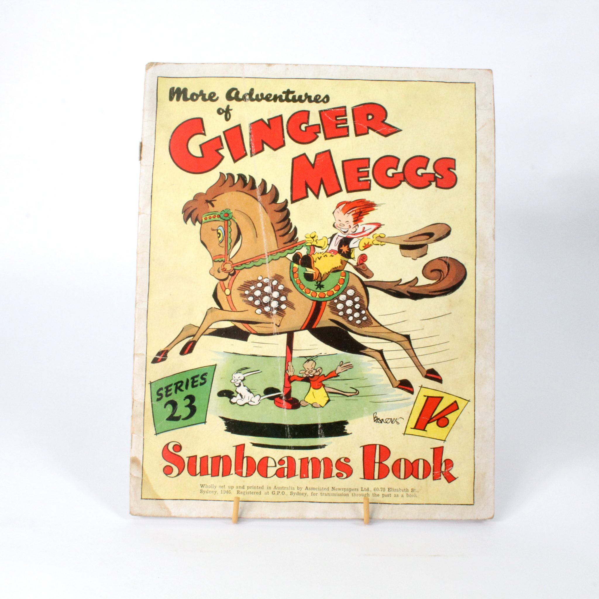 Sunbeams Book Ginger Meggs Series 23 Camberwell Antique Centre