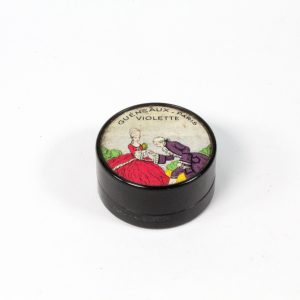 French Parfums Compact "Violette" Gueneaux