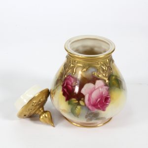 Royal Worcester Rose vase