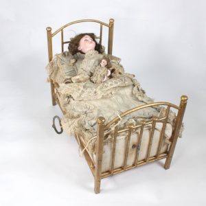 19th Century French Automata Sleeping Doll