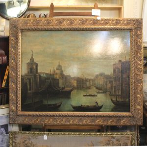 E. Ponthier Venice Oil on Canvas