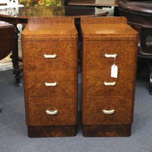 Pair of Art Deco Beside Drawers