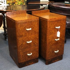 Pair of Art Deco Beside Drawers