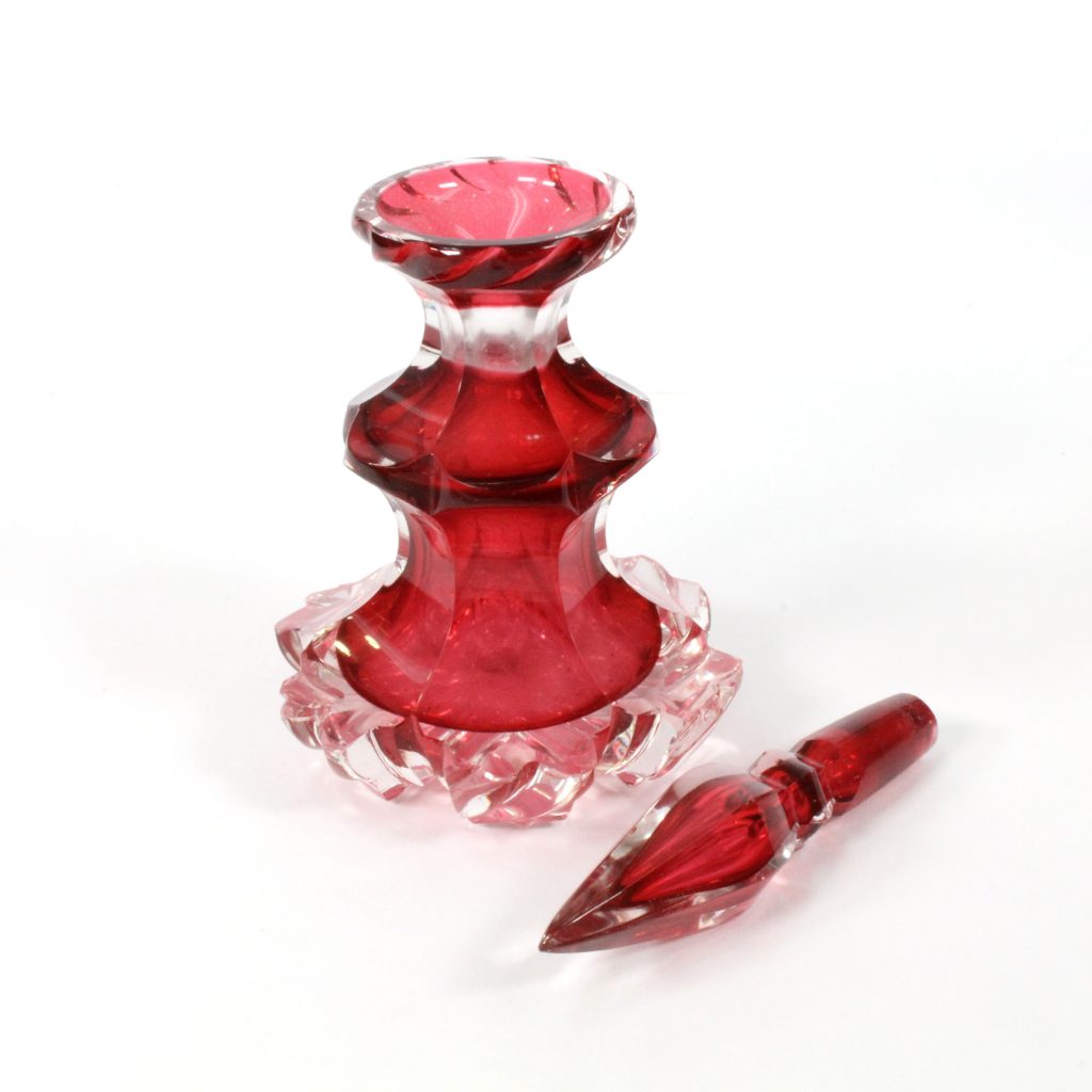 Bohemian Ruby Glass Perfume Bottle Camberwell Antique Centre bohemian-ruby-glass-perfume-bottle-camberwell-antique-centre