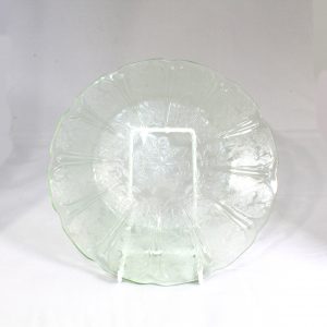 Uranium Glass Dinner Plate