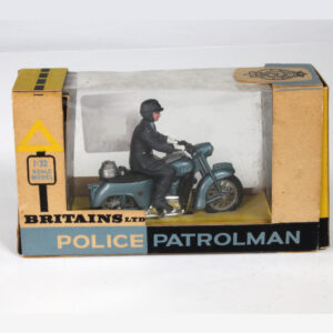 Britains Ltd 9697 Police Patrolman Motorbike