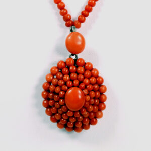 coral necklace