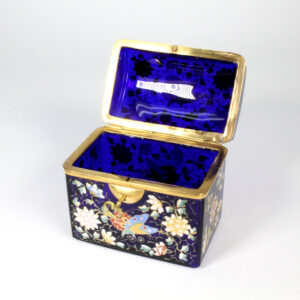 Antique Moser Casket Jewellery Box