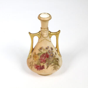 Minature Royal Worcester Specimen Vase