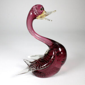 Vintage Murano Glass Duck