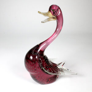 Vintage Murano Glass Duck